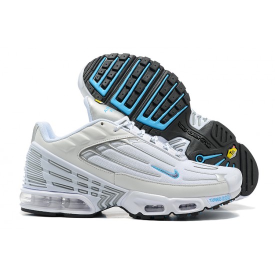 Men Nike Air Max Plus 3 White DR0140-100 Running Shoes