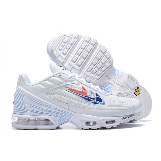 Men Nike Air Max Plus 3 White FJ4225-100 Running Shoes