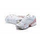 Men Nike Air Max Plus 3 White Red and Silver Running Shoes