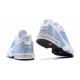 Men Nike Air Max Plus 3 White Silver Running Shoes