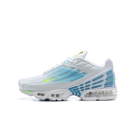 WMNS/Men Nike Air Max Plus 3 White Blue DM2835-100 Running Shoes