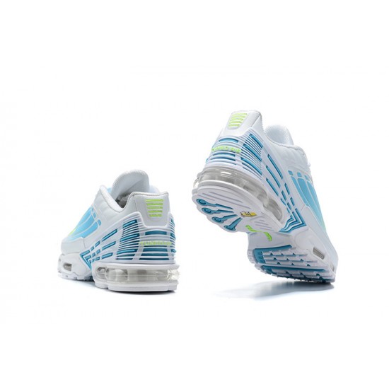 WMNS/Men Nike Air Max Plus 3 White Blue DM2835-100 Running Shoes