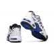 Men Nike Air Max Plus Drift White Blue and Black Running Shoes