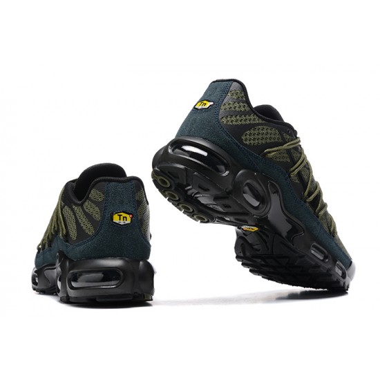 Men Nike Air Max Plus Utility Green Black FJ4232-200 Running Shoes