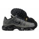 Men Nike Air Max Plus Utility Grey Black Running Shoes