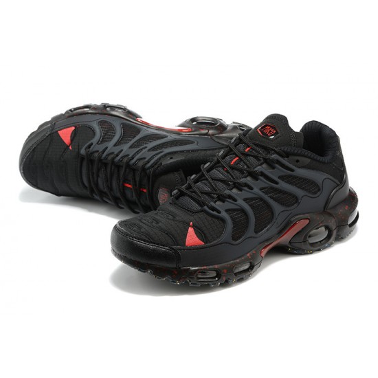 Men Nike Air Max Terrascape Plus Black Red Running Shoes