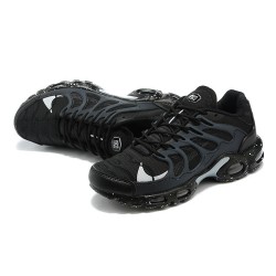 Men Nike Air Max Terrascape Plus Black White Running Shoes