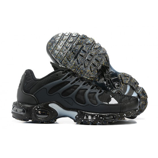 Men Nike Air Max Terrascape Plus Black White Running Shoes