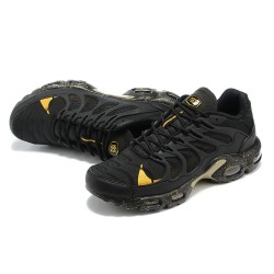 Men Nike Air Max Terrascape Plus Black Yellow Running Shoes