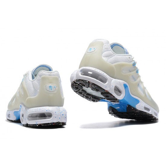 Men Nike Air Max Terrascape Plus White Blue DQ3977-101 Running Shoes