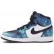 Air Jordan 1 Retro High OG PS Tie-Dye White/Black/Aurora Green CU0449 100 AJ 1 Sneakers