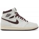 A Ma Maniére x Air Jordan 1 High OG Airness Sail/Burgundy CrushDO7097 100 AJ 1 Sneakers