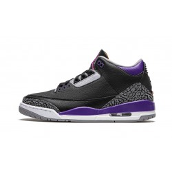 Nike Air Jordan 3 Retro Mens Court Purple CT8532-050 Shoes